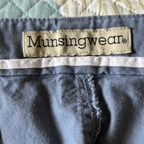 Size 42 blue gray, all cotton shorts, front pockets, and back pock - Picture 3 of 4